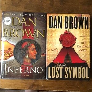 Dan Brown large print books